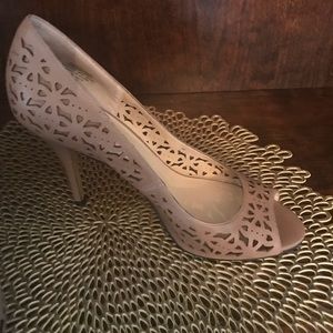 Enzo Angiolini Peep Toe Heels size 7 1/2 M